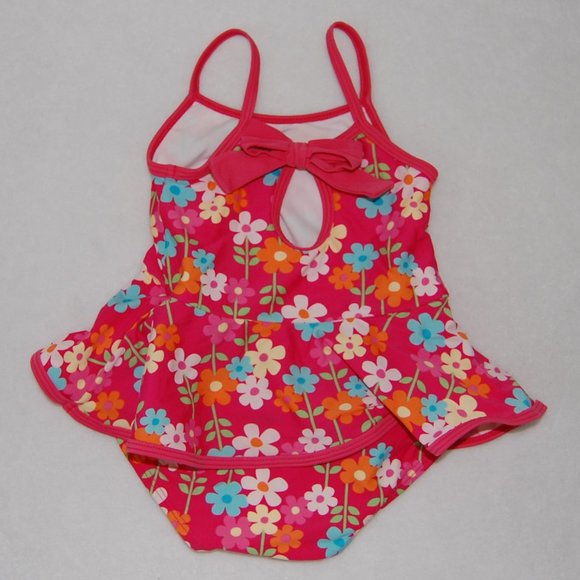 Gymboree Girls 12-18M, Swimsuit & Plaid Pants Bundle - Picture 2 of 7